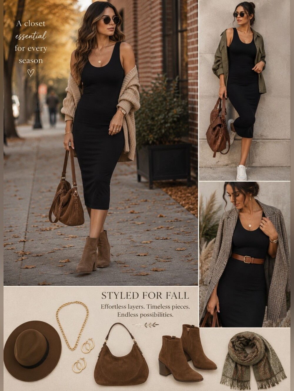 Sofia Jeans by Sofia Vergara Ribbed Seamless Tank Midi Dress Lrg Black